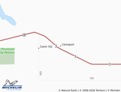 Carte MICHELIN Caronport - ViaMichelin