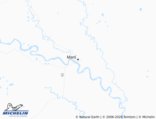 Mapa MICHELIN Maní - ViaMichelin