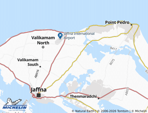 Mapa MICHELIN Puttur North - ViaMichelin