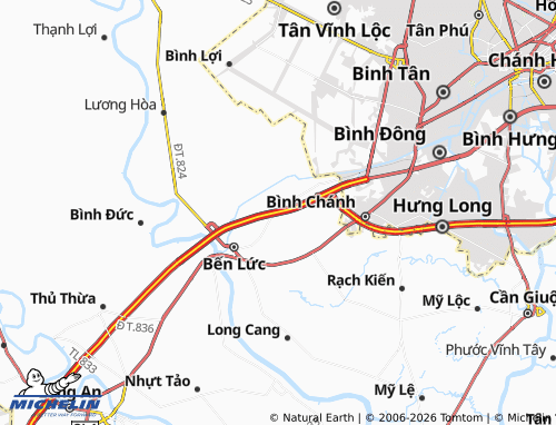 Mapa MICHELIN Thạnh Phú - ViaMichelin