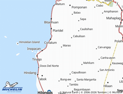 MICHELIN Marao map - ViaMichelin