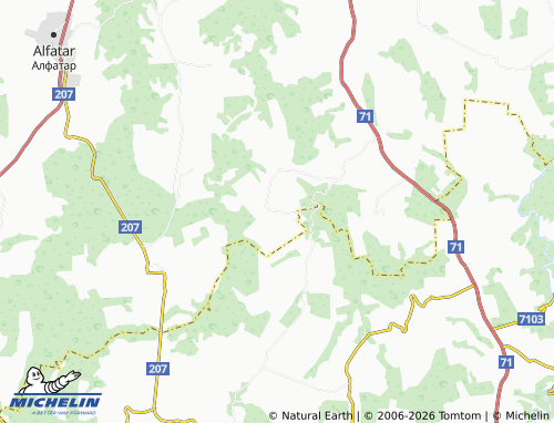 Carte MICHELIN Posev - ViaMichelin