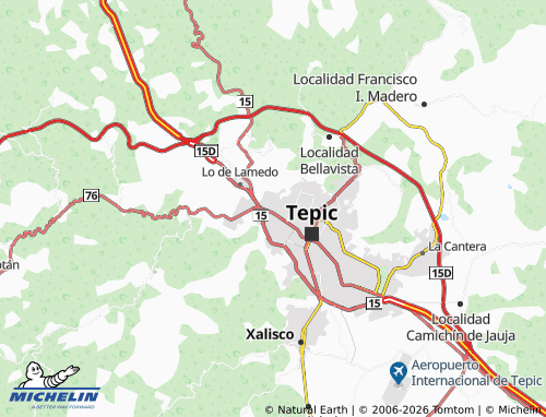 MICHELIN-Landkarte El Rodeo - ViaMichelin