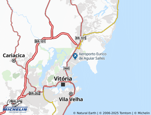 MICHELIN Aeroporto map - ViaMichelin