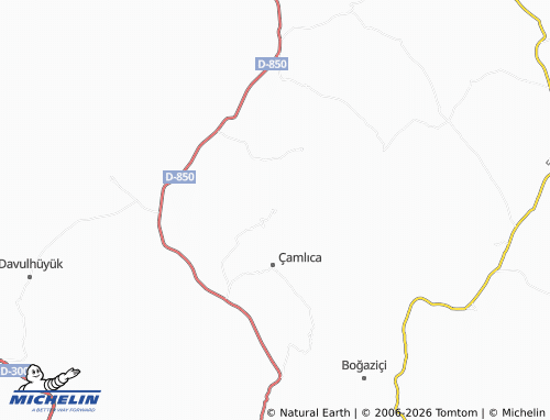 Mappa MICHELIN Kaledere - ViaMichelin