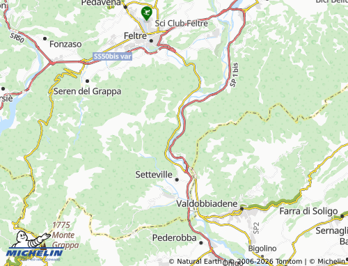 Kaart MICHELIN Santa Maria - ViaMichelin