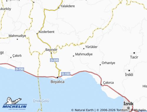 MICHELIN Mahmudiye map - ViaMichelin