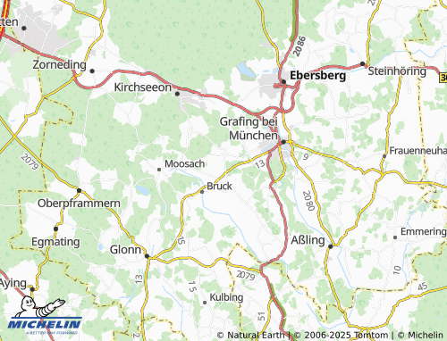MICHELIN Pienzenau map - ViaMichelin