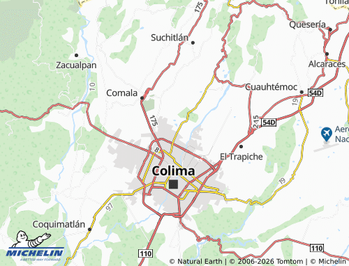 Mapa MICHELIN Las Colinas - ViaMichelin