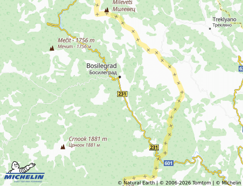 Mapa MICHELIN Rajčilovci - ViaMichelin