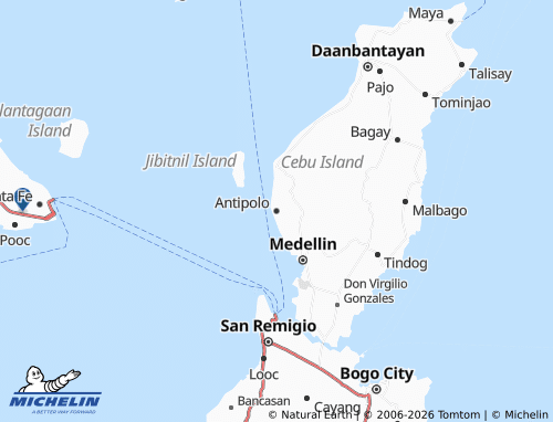 MICHELIN Antipolo map - ViaMichelin