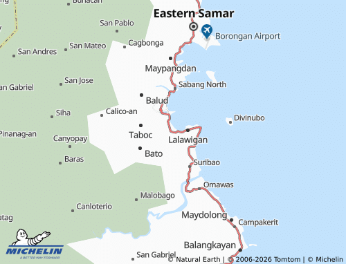 MICHELIN Cabong map - ViaMichelin