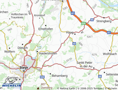 MICHELIN Brunnhof map - ViaMichelin