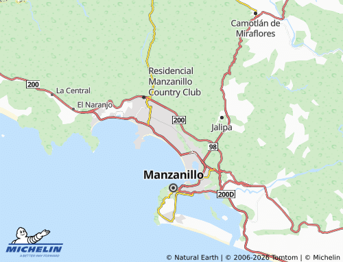 Mapa MICHELIN Guacamayas - ViaMichelin