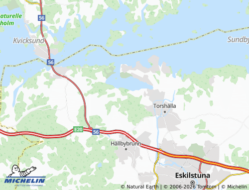 Mappa MICHELIN Udden - ViaMichelin