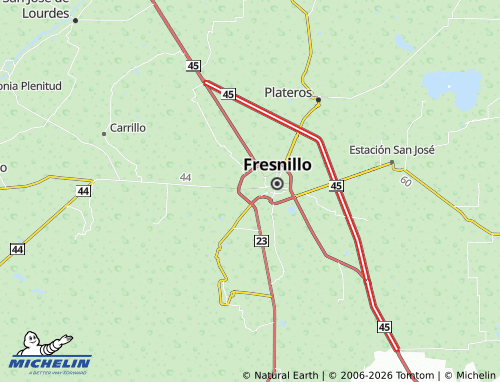 Mappa MICHELIN Colonia El Vergel - ViaMichelin