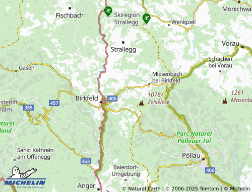 Mapa MICHELIN Hinterleiten - ViaMichelin