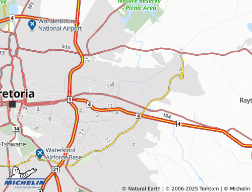 MICHELIN Samcor Park map - ViaMichelin