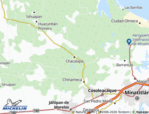 Mappa MICHELIN Chacalapa - ViaMichelin