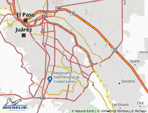 MICHELIN Satélte map - ViaMichelin