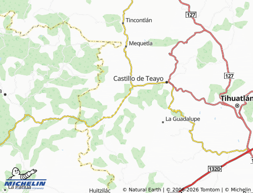 Mappa MICHELIN El Pital - ViaMichelin