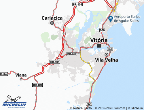 MICHELIN Vera Cruz map - ViaMichelin