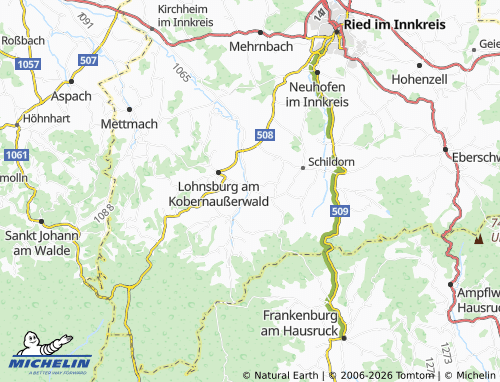 Mapa MICHELIN Waldzell - ViaMichelin