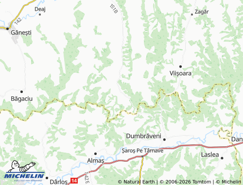 MICHELIN Cund map - ViaMichelin