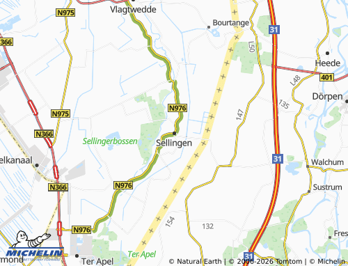 Kaart MICHELIN Sellingen - ViaMichelin