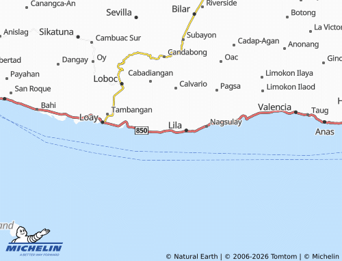 MICHELIN Lomanoy map - ViaMichelin