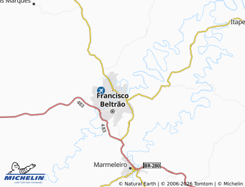 Mappa MICHELIN Padre Ulrico (Pending Query) - ViaMichelin