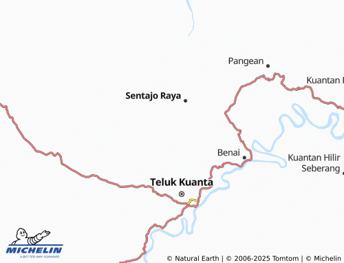 MICHELIN Koto Sentajo map - ViaMichelin