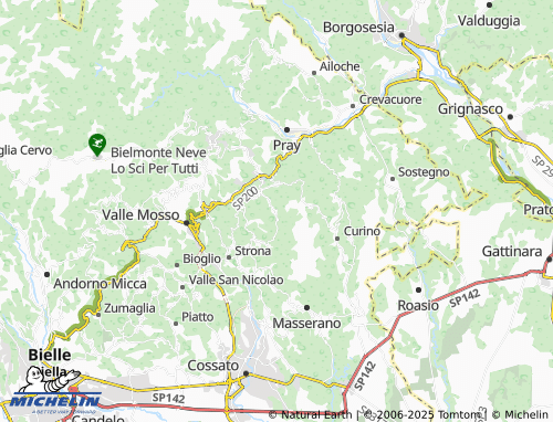 MICHELIN-Landkarte Lanvario - ViaMichelin
