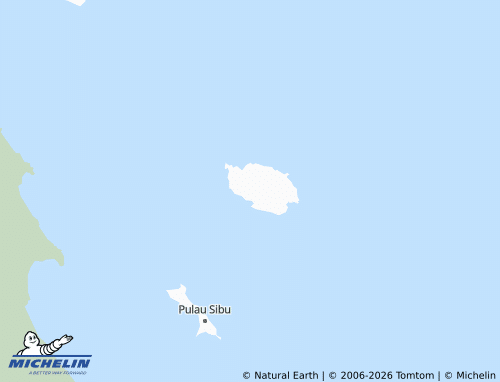 MICHELIN Pulau Tinggi map - ViaMichelin
