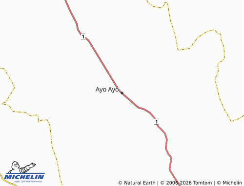 MICHELIN Ayo Ayo map - ViaMichelin