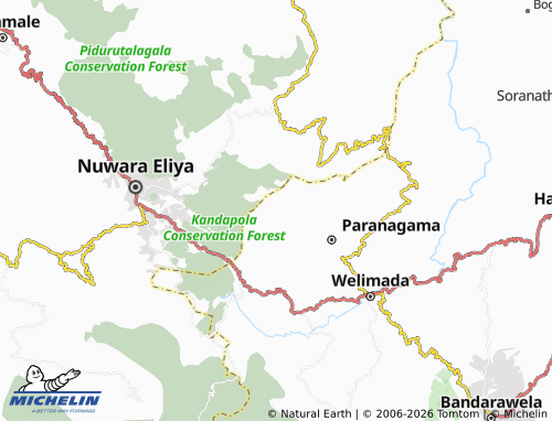 Mappa MICHELIN Malapolagama - ViaMichelin