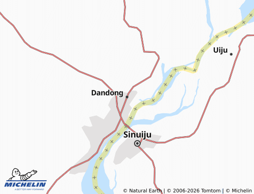 MICHELIN Dandong map - ViaMichelin