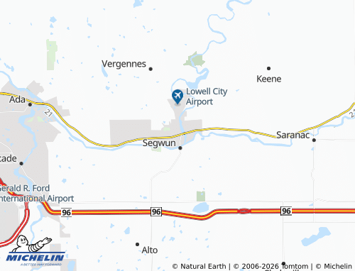 Mappa MICHELIN Lowell - ViaMichelin