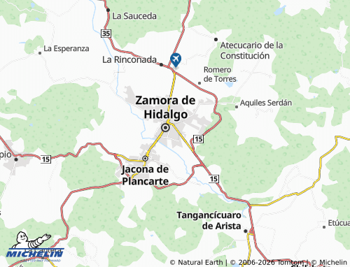 Mapa MICHELIN La Lima - ViaMichelin