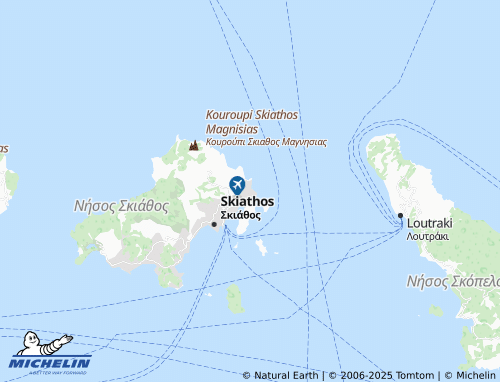 MICHELIN Psarochoma map - ViaMichelin