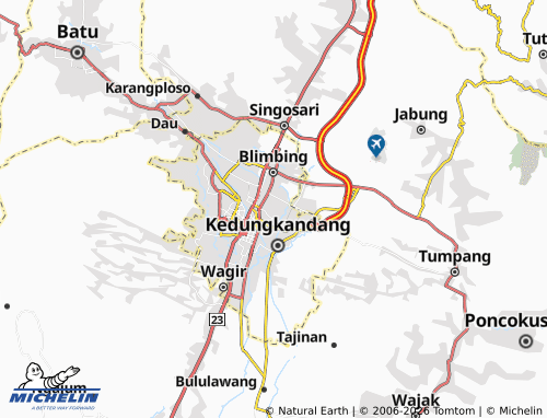 Mapa MICHELIN Bunulrejo - ViaMichelin