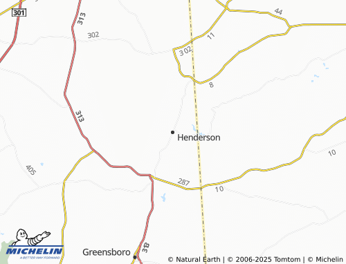 MICHELIN-Landkarte Henderson - ViaMichelin