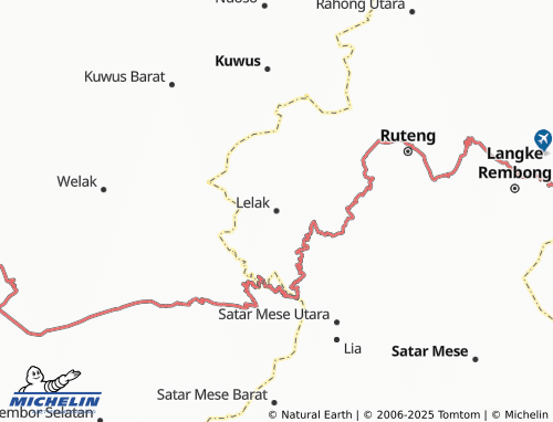MICHELIN Lelak map - ViaMichelin