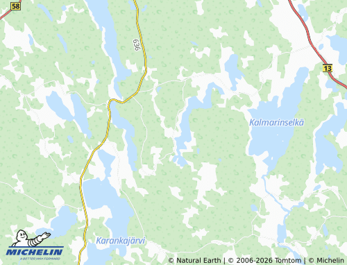 Carte MICHELIN Tuhmalampi - ViaMichelin