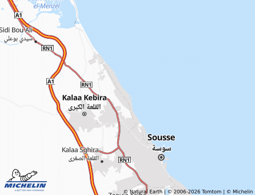 Mapa MICHELIN al-Qantawi - ViaMichelin