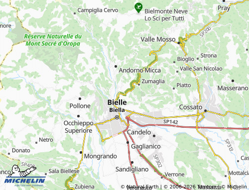 Kaart MICHELIN Pavignano - ViaMichelin