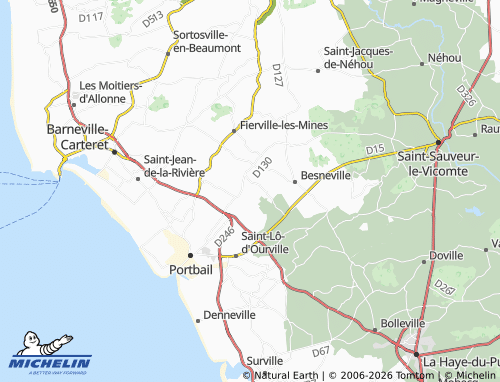 MICHELIN Le Haut de Gris map - ViaMichelin