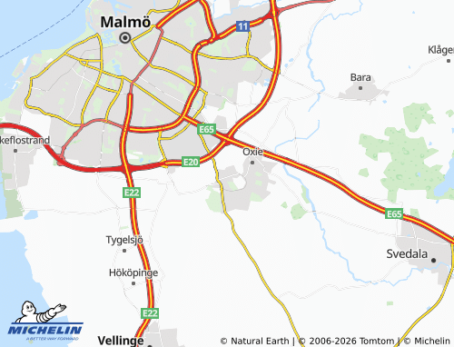 MICHELIN Kristineberg map - ViaMichelin