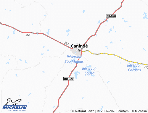 Carte MICHELIN São Mateus - ViaMichelin