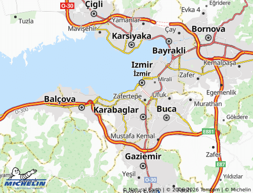 MICHELIN Murat Reis map - ViaMichelin
